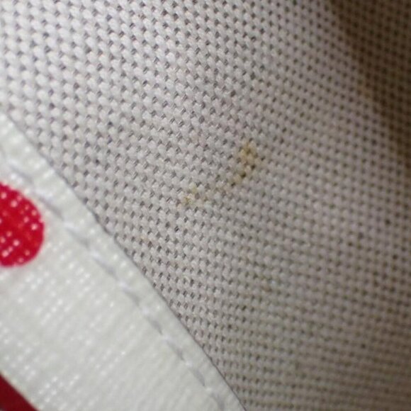 Gucci Red/White GG Supreme Canvas and Patent Leather Medium Heart Joy Tote - Picture 14 of 14